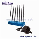Adjustable 3G 4G All Cell phone Signal Jammer & WiFi Jammer
