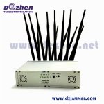 16 Band Desktop cell phone CDMA GSM 3G 4G WiFi Lojack VHF UHF Radio All Bands Jammer