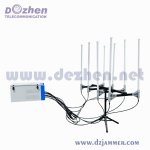 7 Bands High Power 450W Signal Prison Waterproof WiFi Cell Phone Jammer