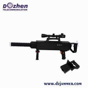 WiFi GPS Rifle Anti Drone up to 2000 Meters Drone Gun-Type Drone Jammer