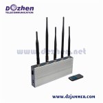 5 Band Mobile Phone Blocker & UHF Audio Jammer