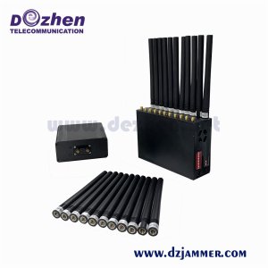 22 Antennas 20W Full Band 135-2600MHz Handheld mobile Phone Jammer