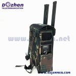 5g Backpack Signal Jammer Manpack 5 Bands Portable Cell Phone Signal Type for Police 90 Watt