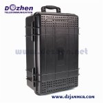 Military Waterproof Outdoor Durable VIP 12 Bands Cell Phone Signal Jammer