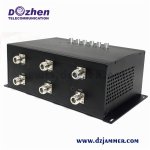 Omni Directional Patch 6 Antennas 157W Drone Signal Jamming Device