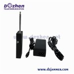 3 Antenna Portable Cell Phone Jammer GSM,CDMA,DCS,3G- UP to 6 Meters Range 3 Watt