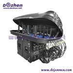 16 frequency band 20-5875 MHz mobile vehicle signal interference, drone interference remote control shielding