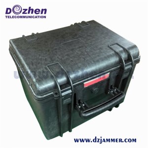 800w 8 Bands Vehicle Jammer Customized Frequency Designed For Cell Phones