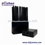 Full Bands Jammer Adjustable 22 Antennas Powerful 4G 5G WiFi GPS VHF UHF Control 22 Watt