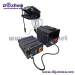 16 frequency band 20-5875 MHz mobile vehicle signal interference, drone interference remote control shielding