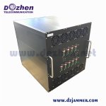 Vehicle High Power GSM CDMA 3G 4G WIFI VHF UHF Customize 10 bands frequency Jammer 500 Watt
