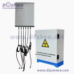 Waterproof 6-Band 480W GPS WiFi Bluetooth Bomb Drone Signal Jammer