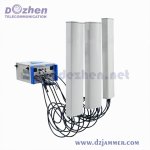 High Power Prison Waterproof GSM 2g 3G 4G Cell Phone WiFi2.4G Jammer up to 500m
