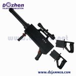 Anti Drone System 1.5km Portable Uav Signal Gun Jammer 2.4G 5.8g GPS WiFi for Public Security