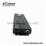 GSM 3G 4G Cell Phone Jammer GPS WiFi Lojack Signal Jammer up to 50 meters 8 bands