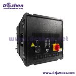 16 frequency band 20-5875 MHz mobile vehicle signal interference, drone interference remote control shielding