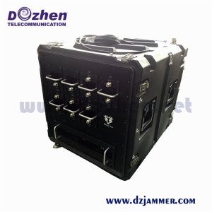 Portable Dds Cell Phone UHF VHF Jammer Ied Rcied Bomb Signal Jammer for Military Jamming System