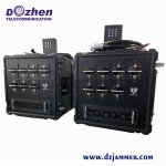 868 Watt Car Signal Blocker , Wifi Jamming Device Fully Integrated Broad Band Jamming System