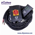 8 Bands 700 Watt Anti Drone Uav Vehicle Jammer