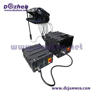 16 frequency band 20-5875 MHz mobile vehicle signal interference, drone interference remote control shielding